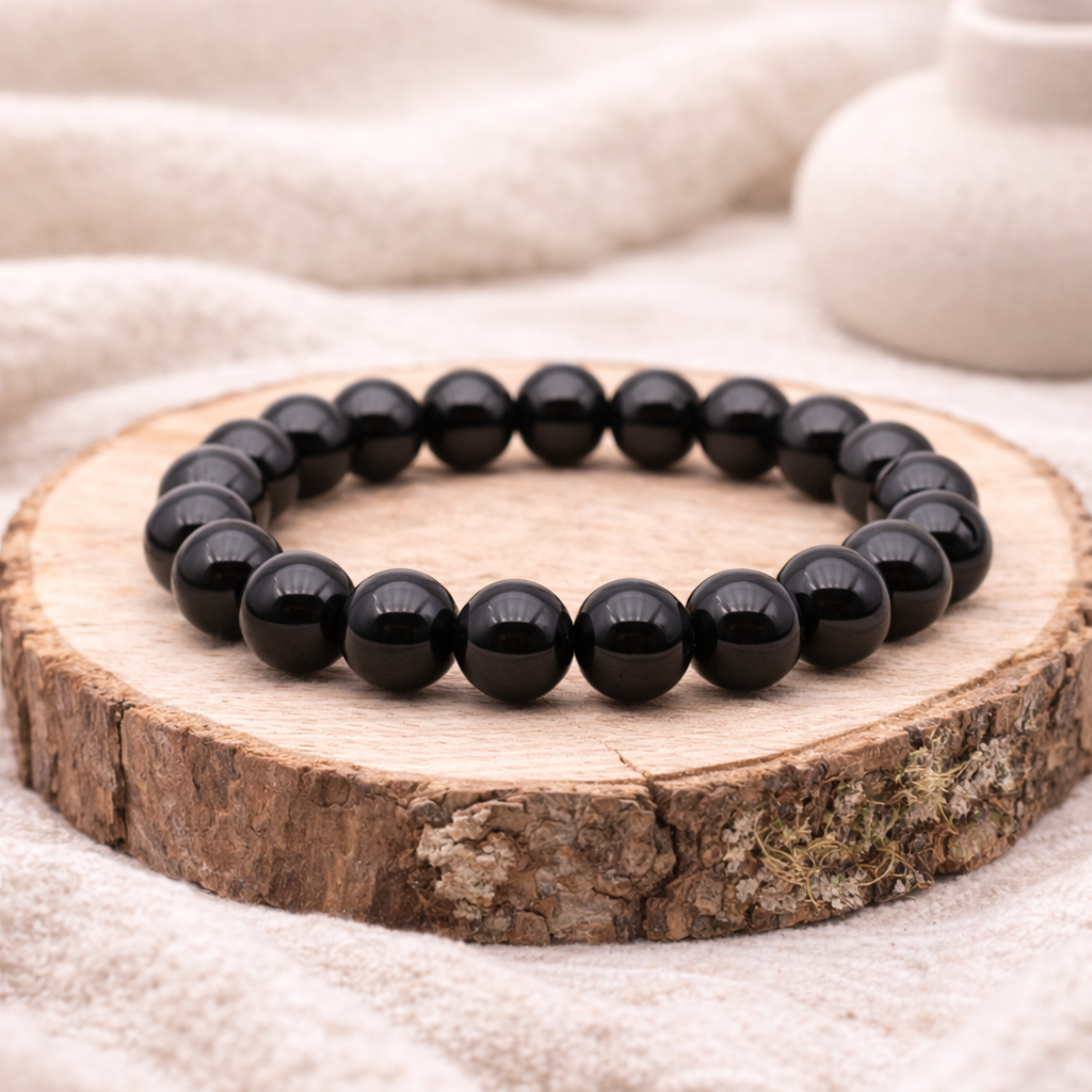 Bracelet Onyx Noir – Chemin de Vie 4
