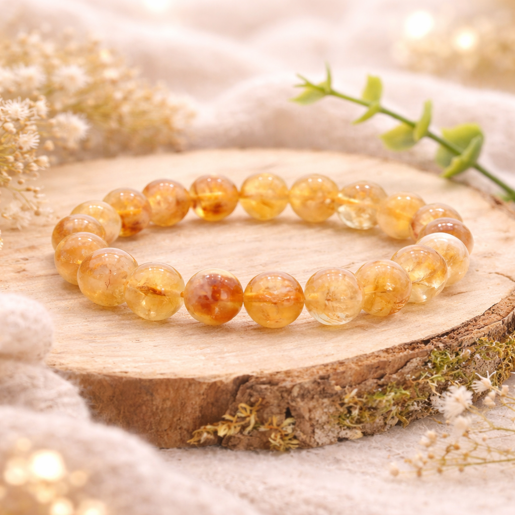 Bracelet Citrine – Chemin de Vie 8