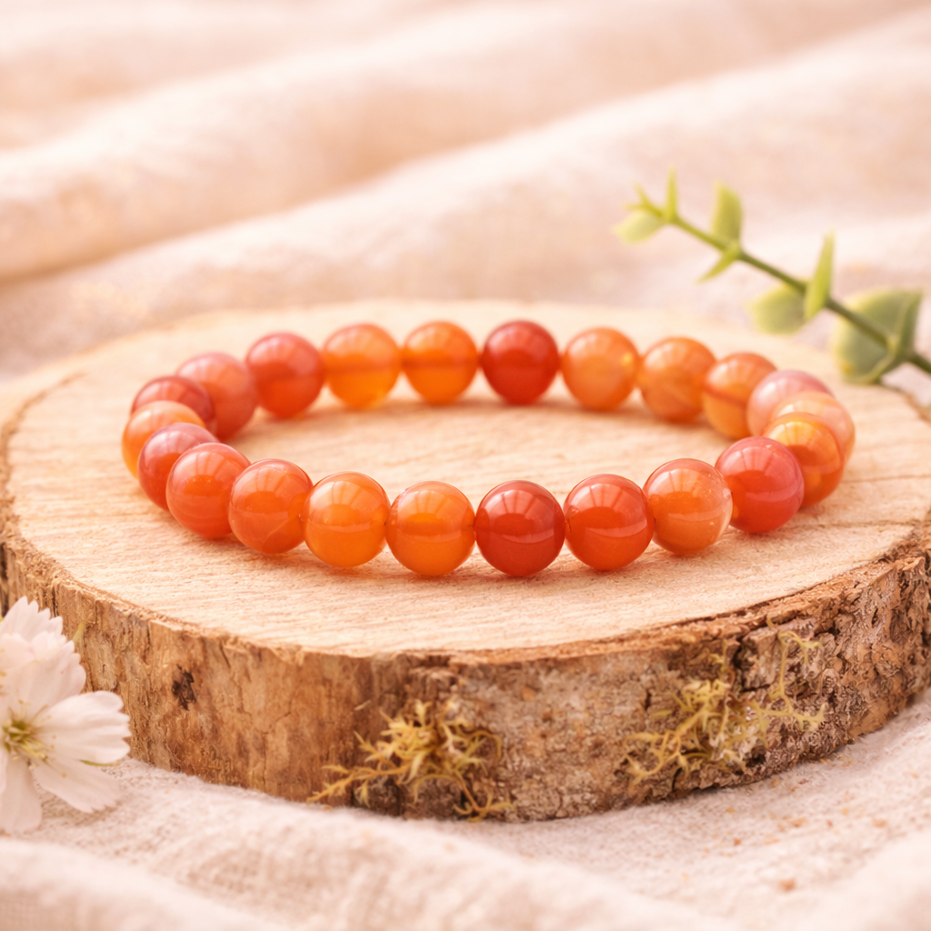 Bracelet Cornaline – Chemin de Vie 1