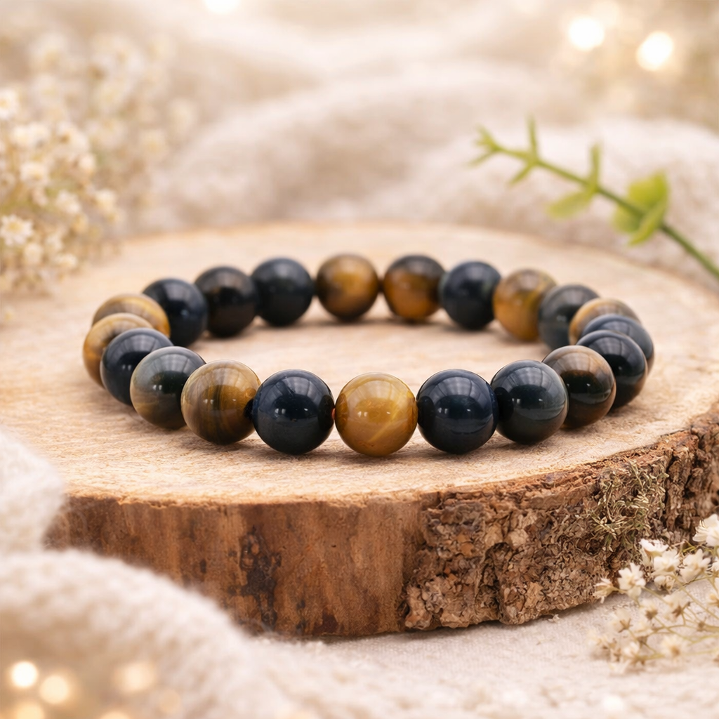 Bracelet Œil de Tigre – Chemin de Vie 22