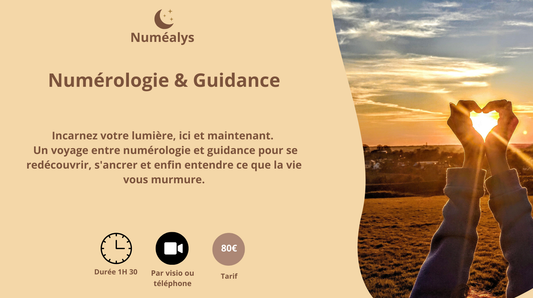 Séance Numérologie et Guidance.