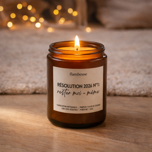 Bougie Restez moi même